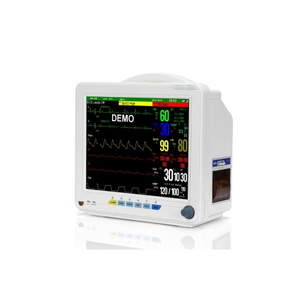 Monitor paciente de cabeceira padrão de 12,1 polegadas com 5 parâmetros