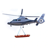 Dimensões da maca da cesta de resgate de helicóptero